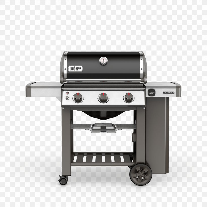 Barbecue Weber-Stephen Products Weber Genesis II E-310 Grilling Natural Gas, PNG, 1800x1800px, Barbecue, Cookware Accessory, Gas, Gas Burner, Gasgrill Download Free