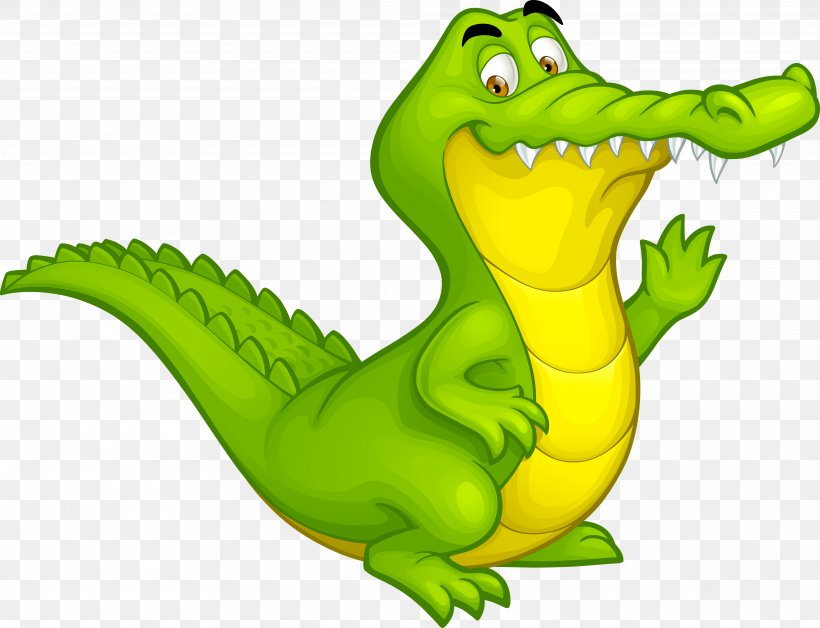 Crocodile Alligator Cartoon Illustration, PNG, 4045x3100px, Crocodile, Alligator, Art, Cartoon, Cartoonist Download Free