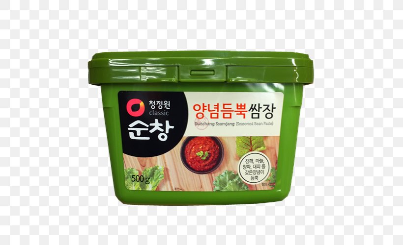 Doenjang Korean Cuisine Sunchang Barbecue Ssamjang, PNG, 500x500px, Doenjang, Barbecue, Chili Pepper, Condiment, Cuisine Download Free