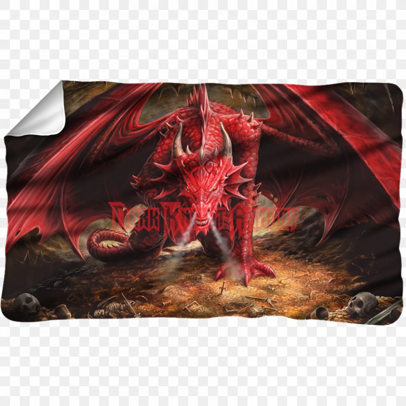 Dragon Blanket Comforter Fantasy Fantastic Art, PNG, 850x850px, Dragon, Anne Stokes, Art, Bed, Bedding Download Free