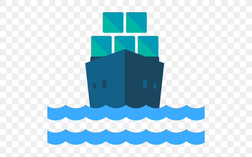 Freight Transport Cargo Ship Maritime Transport, PNG, 512x512px, Transport, Aqua, Area, Blue, Cargo Download Free