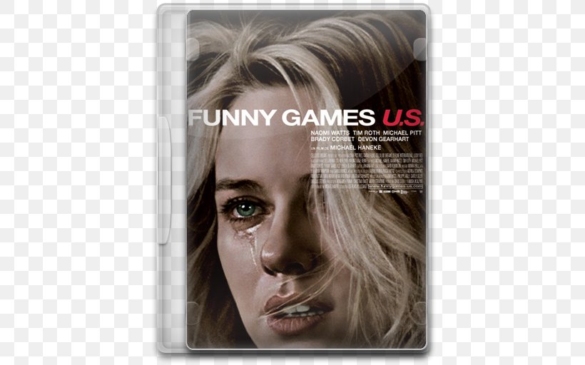 Funny Games Michael Haneke Crime Film Streaming Media, PNG, 512x512px, Funny Games, Album Cover, Brady Corbet, Crime Film, Eyelash Download Free