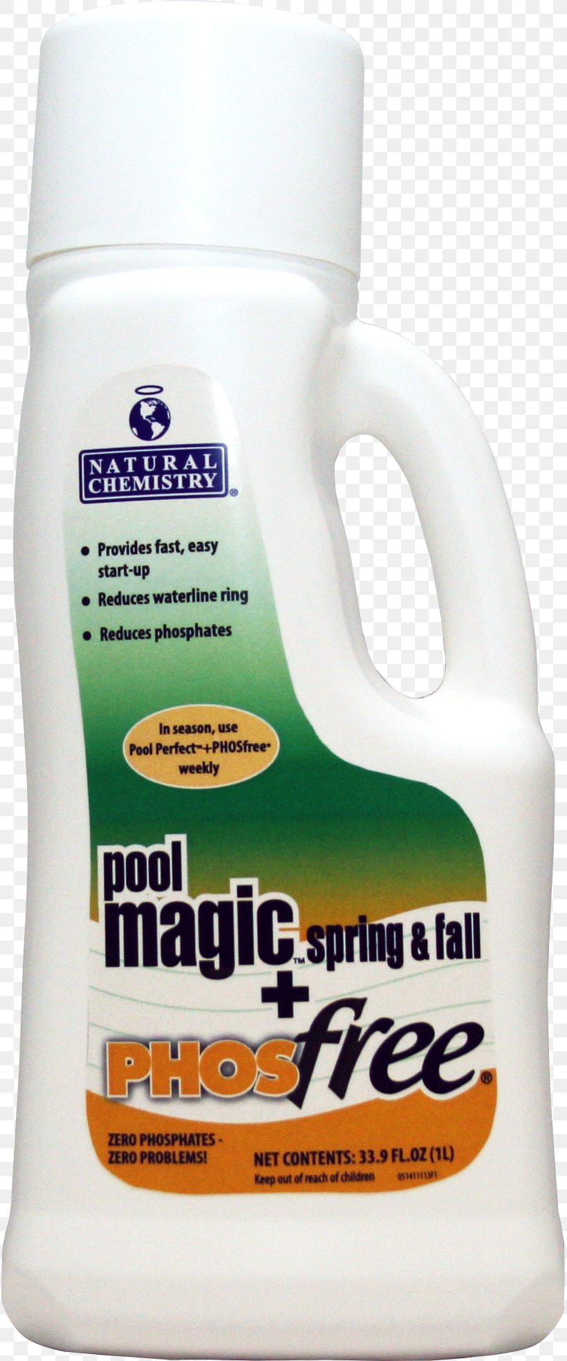 Natural Chemistry 05141 Pool Magic PhosFree 1 Liter Product Swimming Pools Household, PNG, 815x1968px, Swimming Pools, Household, Liquid, Liter Download Free