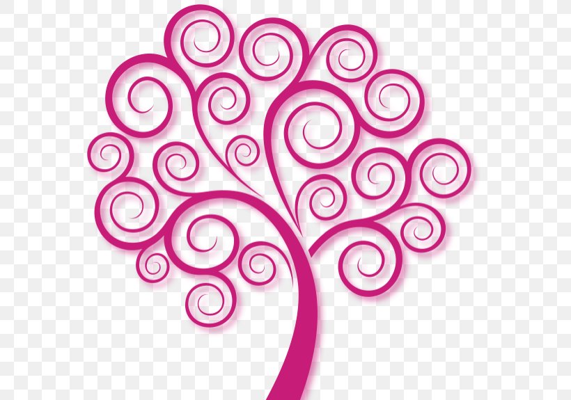 Pink Circle Line Pattern Plant, PNG, 575x575px, Pink, Magenta, Plant Download Free