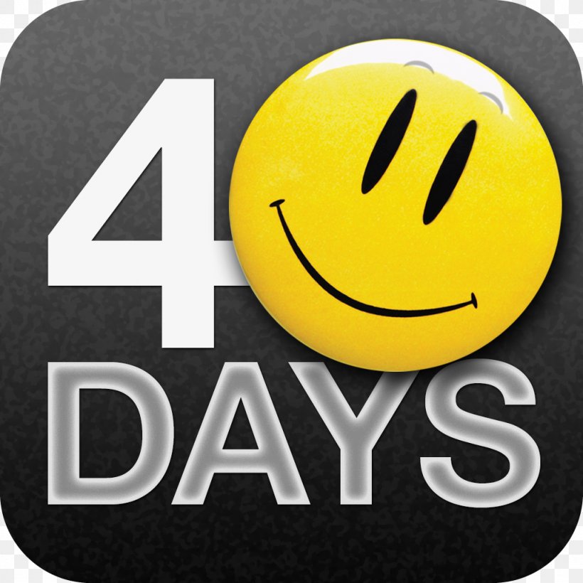 Smiley 40 Days To A Joy-Filled Life: Living The 4:8 Principle Brand, PNG, 1024x1024px, Smiley, Brand, Emoticon, Happiness, Sign Download Free
