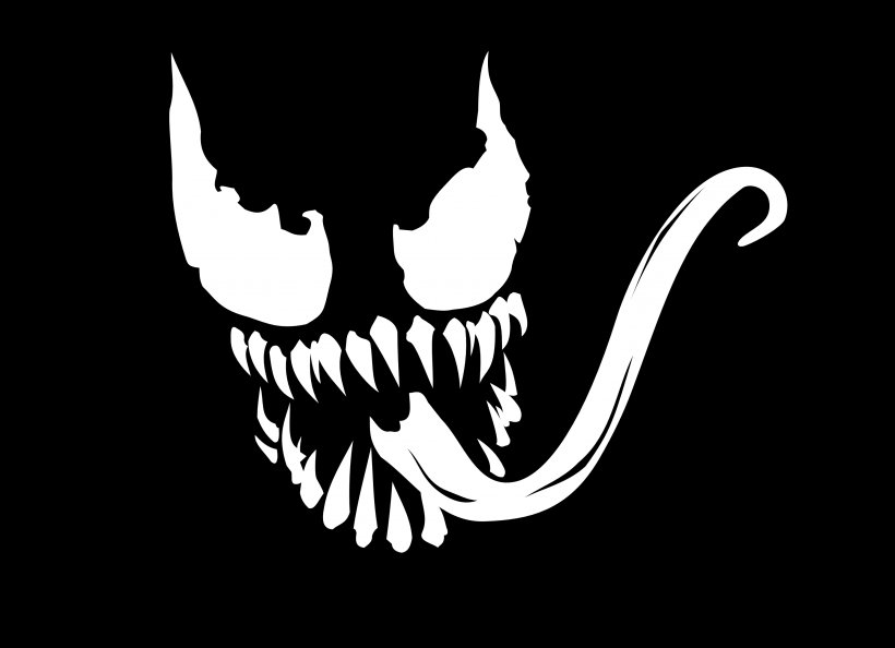 Spider-Man Venom Wall Decal Sticker, PNG, 2981x2162px, Spiderman, Art, Black, Black And White, Bone Download Free