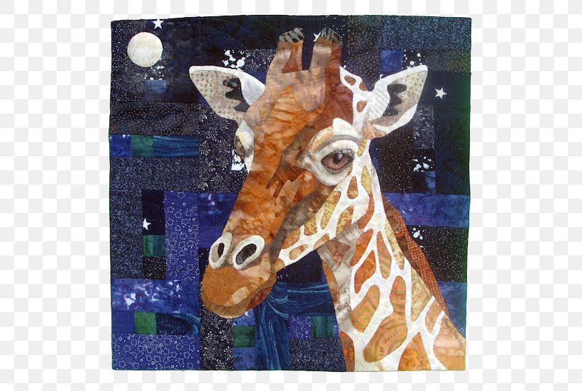 Giraffe Quilting Quilt Art Mini Quilts, PNG, 575x551px, Giraffe, Animal, Applique, Bed, Blanket Download Free