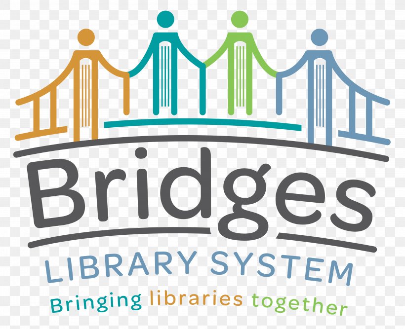 Logo Bridges Library System Graphic Design Graphics, PNG, 3720x3026px, Logo, Book, Brand, Bridge, Bridge Management System Download Free