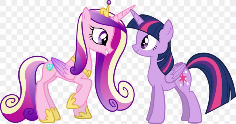 Princess Cadance Twilight Sparkle Pony Princess Celestia Rarity, PNG, 1024x539px, Watercolor, Cartoon, Flower, Frame, Heart Download Free