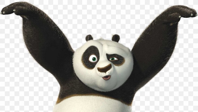 Giant Panda Po Master Shifu Tai Lung Tigress, PNG, 1000x569px, Giant Panda, Animal Figure, Bear, Dreamworks Animation, Ear Download Free