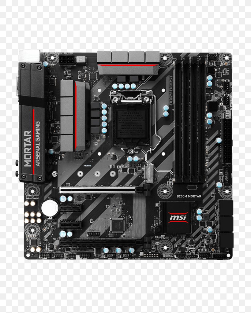 Intel Motherboard MicroATX LGA 1151 Kaby Lake, PNG, 819x1024px, Intel, Atx, Central Processing Unit, Chipset, Computer Accessory Download Free