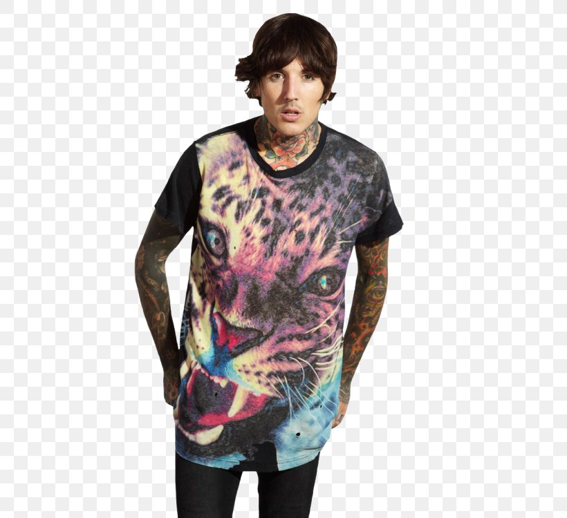 Long-sleeved T-shirt Oliver Sykes Bring Me The Horizon, PNG, 498x750px, Tshirt, Bring Me The Horizon, City, Clothing, Gradient Download Free