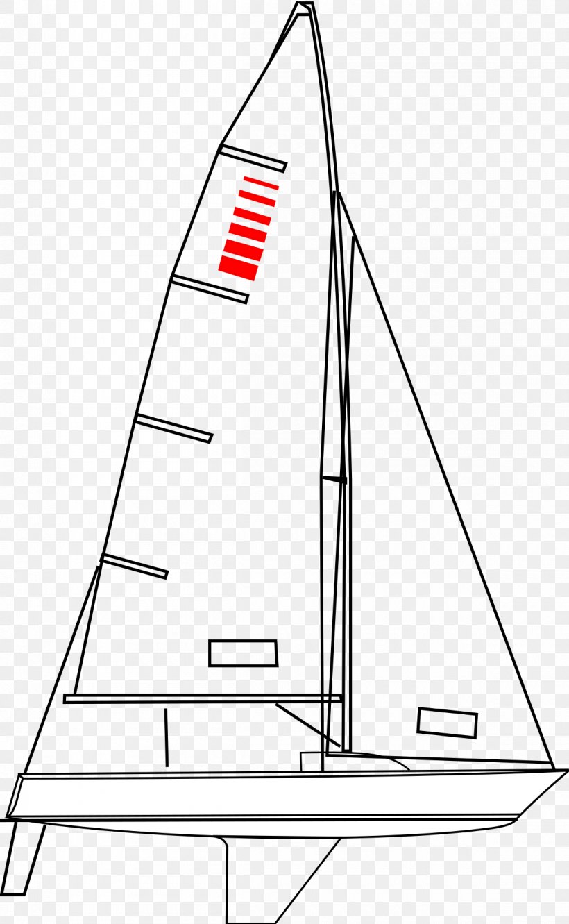 Sailboat Sonar Sailing Ship Keelboat, PNG, 1200x1948px, Sailboat, Area, Black And White, Boat, Finn Download Free