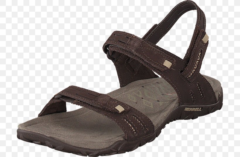 Slipper Shoe Sandal Boot Merrell Terran Strap II, PNG, 705x537px, Slipper, Boot, Brown, Footwear, Leather Download Free