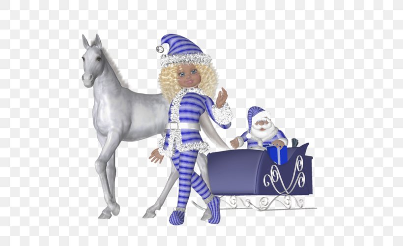 Blue Horse Image Christmas Day GIF, PNG, 500x500px, Blue, Behavior, Biscuits, Cartoon, Christmas Day Download Free