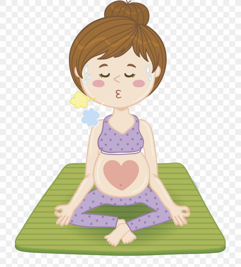 Yoga Drawing Pregnancy Clip Art, PNG, 1774x1969px, Watercolor, Cartoon, Flower, Frame, Heart Download Free