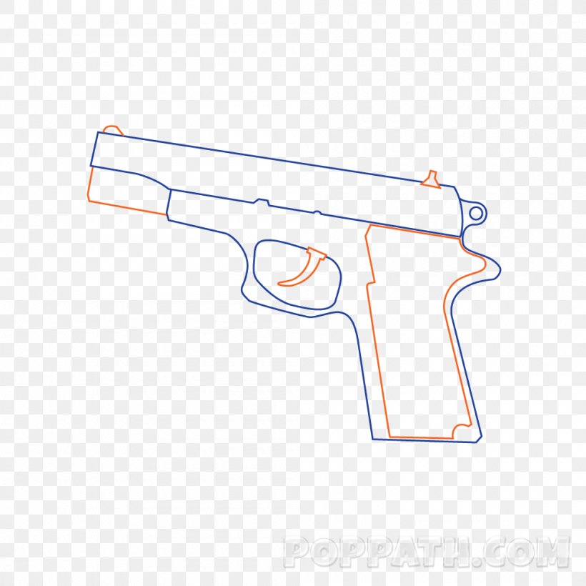 Gun Line Point Clip Art, PNG, 1000x1000px, Gun, Area, Hand, Joint, Point Download Free