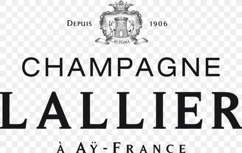 Champagne Lallier Logo France Brand, PNG, 999x634px, Champagne, Animal, Area, Black And White, Brand Download Free