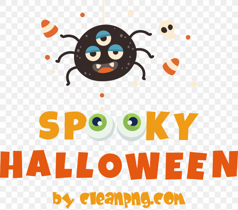 Halloween, PNG, 6329x5582px, Spooky Halloween, Halloween, Spooky Download Free