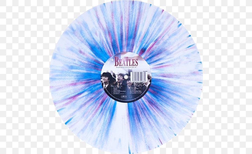 The Beatles Phonograph Record LP Record Broadcasting Blue, PNG, 500x500px, Beatles, Album, Blue, Broadcasting, Cobalt Blue Download Free