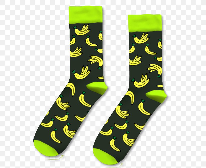 Sock Banana Suit Sneakers Cotton, PNG, 666x666px, Sock, Banana, Cotton, Fashion Accessory, Green Download Free