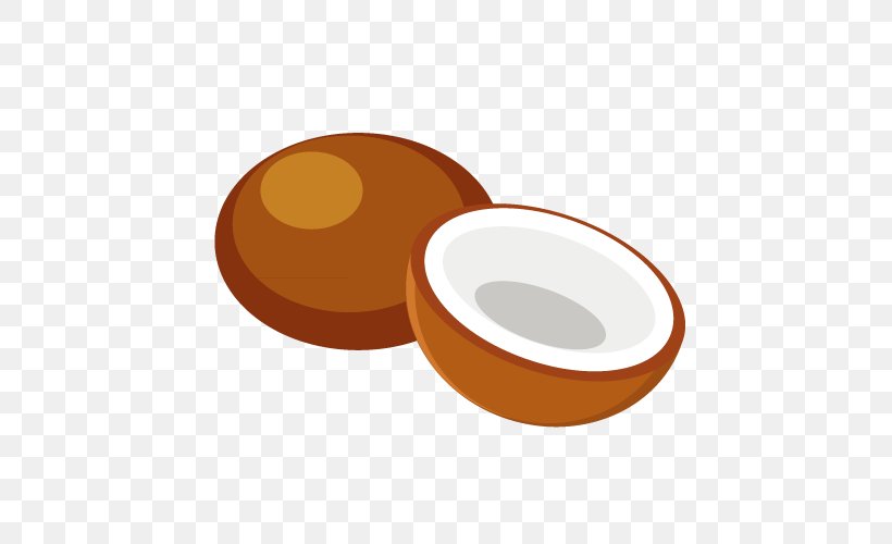 Coconut Euclidean Vector Fruit, PNG, 500x500px, Coconut, Animation, Artworks, Cartoon, Coffee Cup Download Free