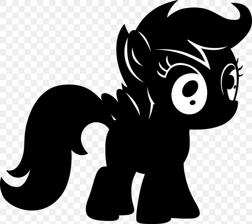 Pony Cat Scootaloo Rainbow Dash Rarity, PNG, 1600x1423px, Pony, African Elephant, Applejack, Art, Black Download Free