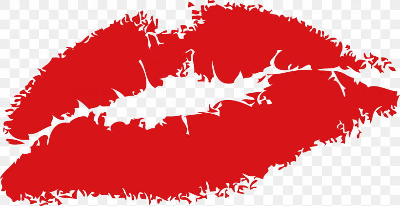 Red Rip Kiss, PNG, 2999x1546px, Red Rip, Kiss, Lip, Logo, Red Download Free