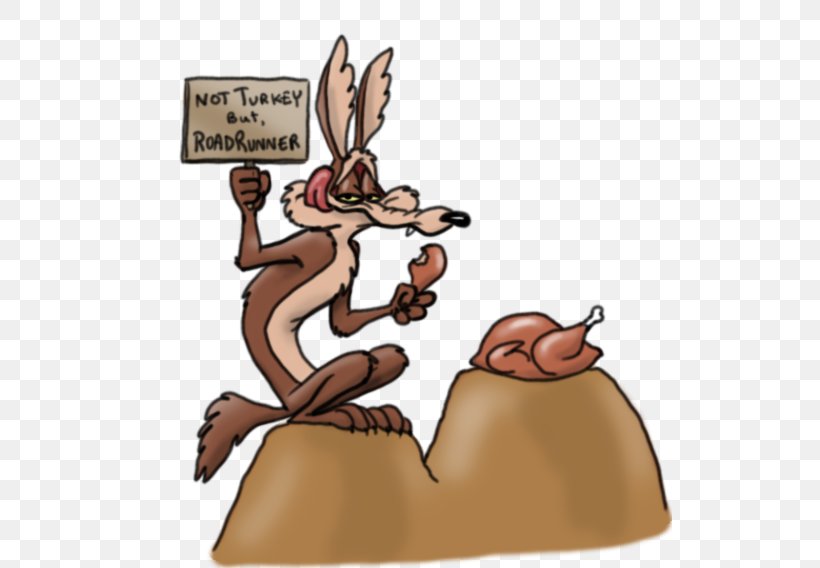 Wile E. Coyote And The Road Runner Coiotul El Coyote Mexican Cuisine, PNG, 525x568px, Coyote, Cartoon, Fictional Character, Finger, Food Download Free