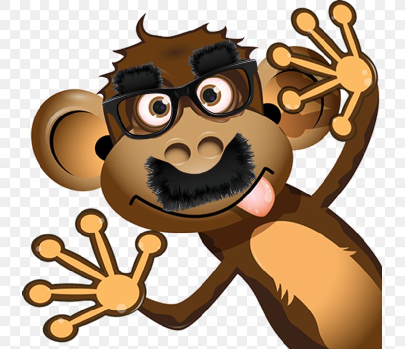 Monkey Ape Clip Art, PNG, 729x707px, Monkey, Ape, Carnivoran, Cartoon, Cat Like Mammal Download Free