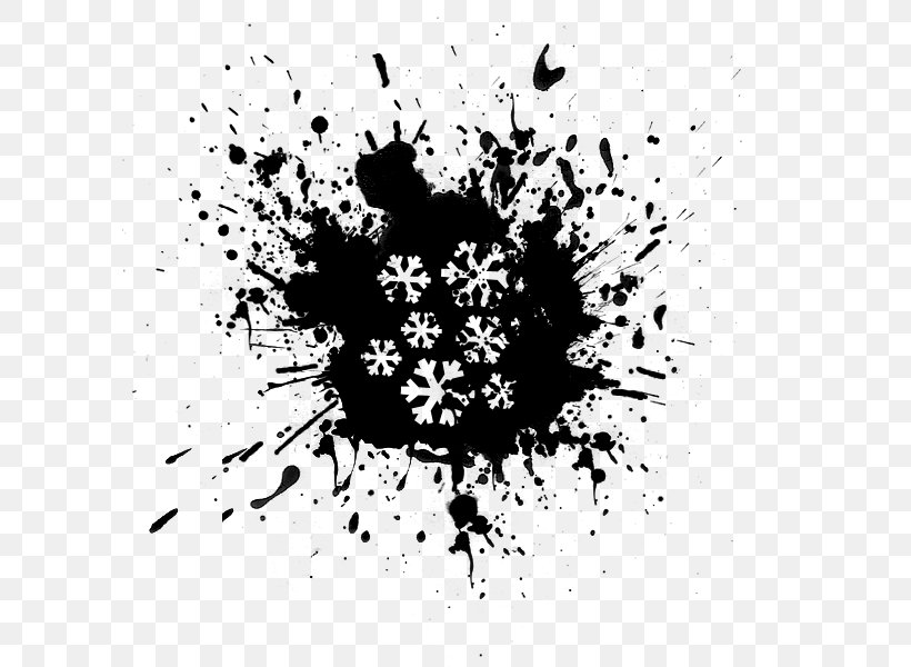 Black And White Paint Clip Art, PNG, 600x600px, Black And White, Black, Drawing, Logo, Monochrome Download Free