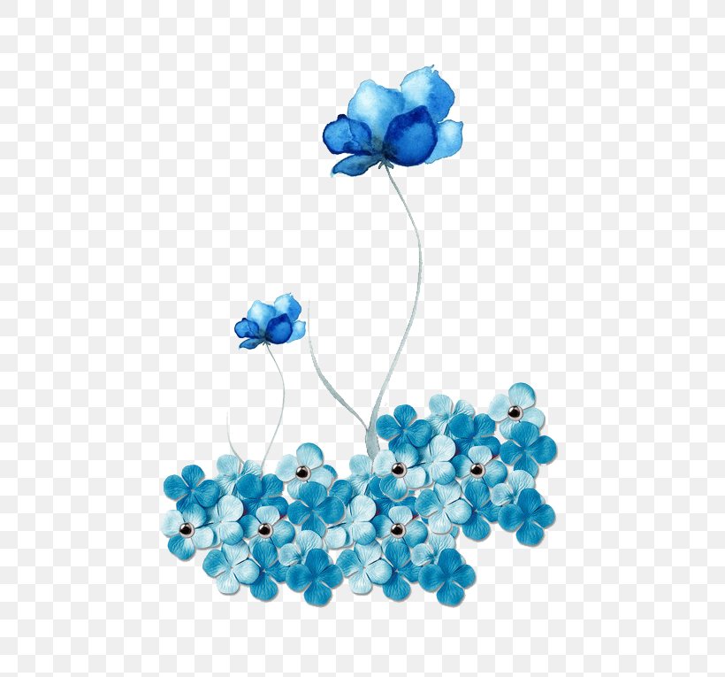 Blue Download, PNG, 528x765px, Blue, Bead, Blue Flower, Body Jewelry, Color Download Free