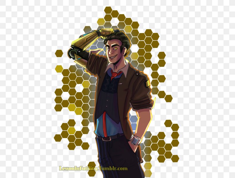 Tales From The Borderlands Handsome Jack Illustration Cartoon Yellow, PNG, 500x620px, Tales From The Borderlands, Art, Blog, Borderlands, Cartoon Download Free