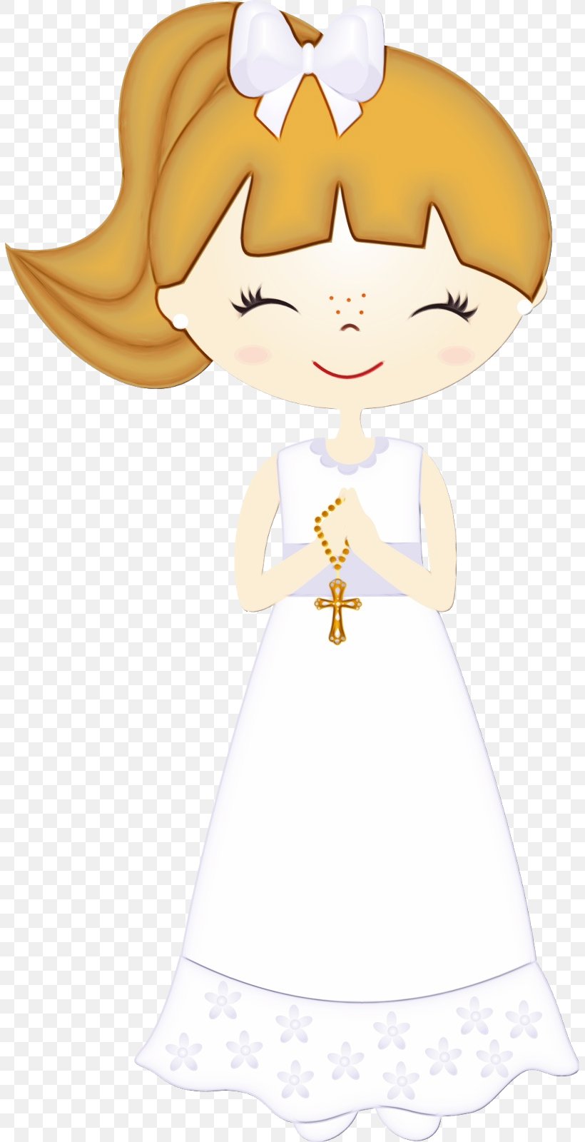 White Cartoon Clip Art Fictional Character Style, PNG, 805x1600px ...