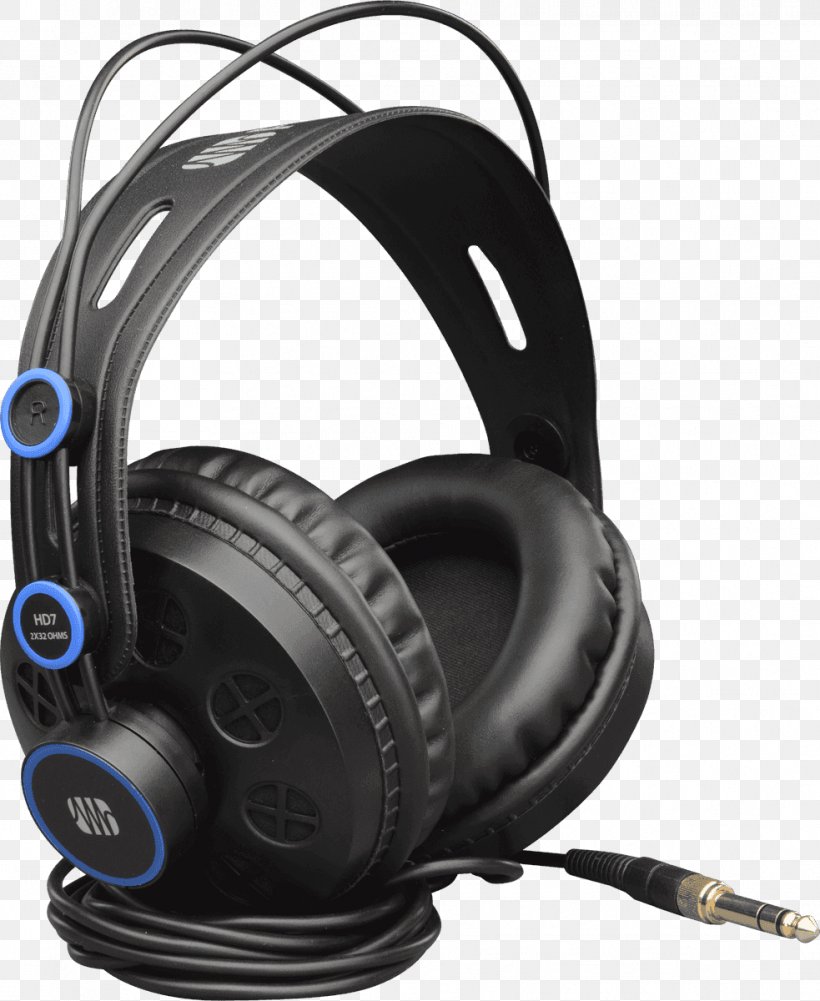 PreSonus HD7 Studio Monitor Headphones Recording Studio, PNG, 983x1200px, Presonus, Audio, Audio Equipment, Audiotechnica Athm40x, Audiotechnica Athm50 Download Free