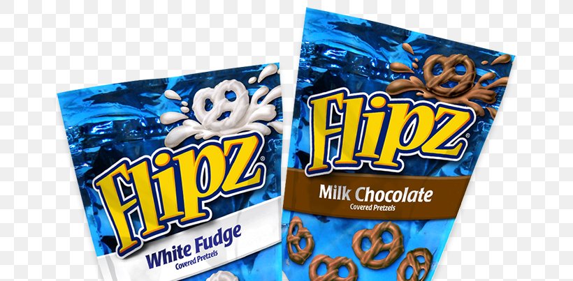 Pretzel Flipz Fudge Milk DeMet's Candy Company, PNG, 695x403px, Pretzel, Bag, Brand, Chocolate, Flavor Download Free