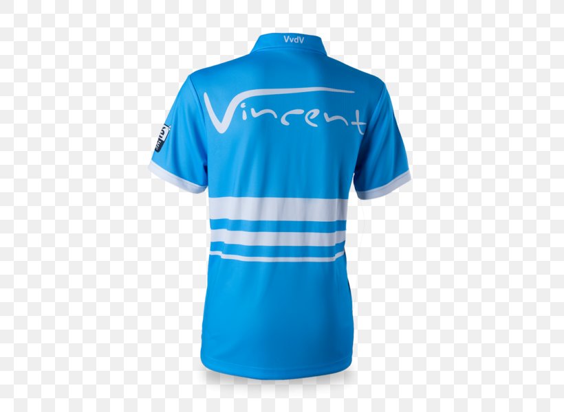 Professional Darts Corporation XQ Max Dart Shirt Vincent Van De Voort, PNG, 600x600px, Darts, Active Shirt, Aqua, Azure, Blue Download Free