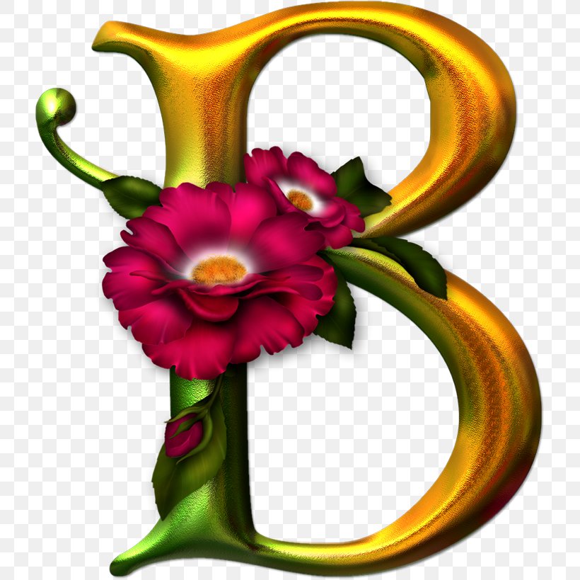 Alphabet Letter Floral Design, PNG, 721x819px, Letter, All Caps, Alphabet, Animaatio, Art Download Free