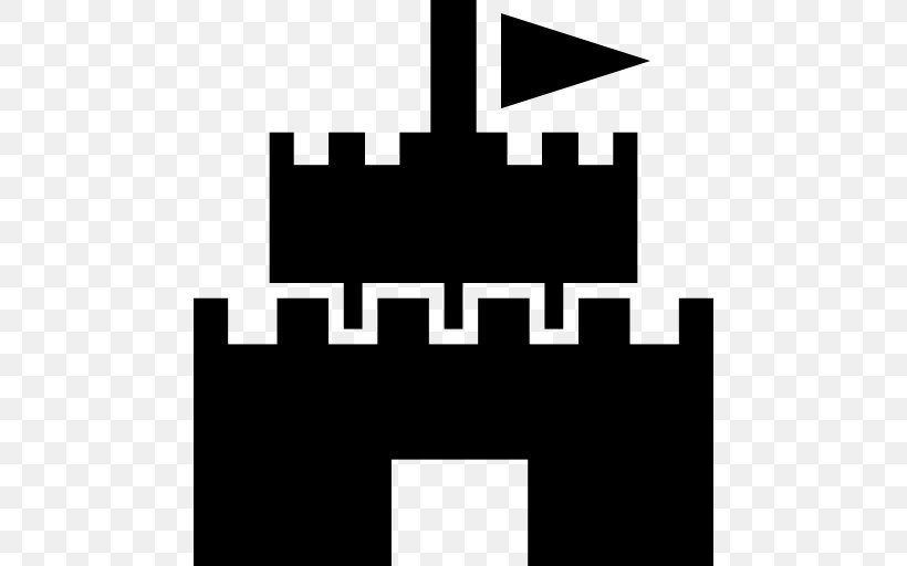 Castle Download Clip Art, PNG, 512x512px, Castle, Black, Black And White, Brand, Fortification Download Free