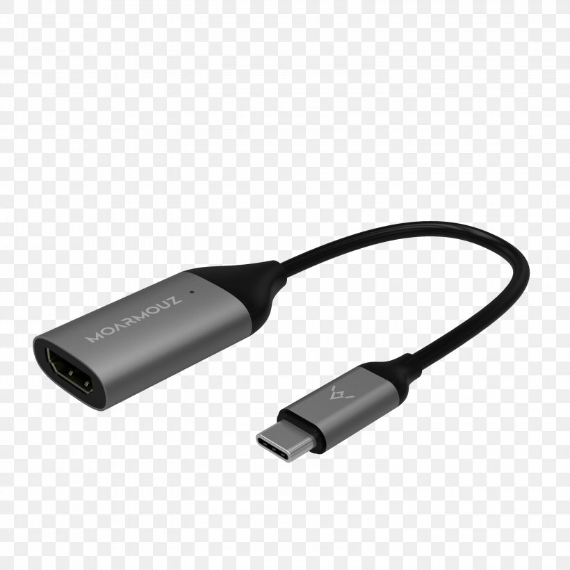 MacBook Pro Adapter HDMI Laptop USB-C, PNG, 3000x3000px, Macbook Pro, Ac Adapter, Adapter, Cable, Computer Hardware Download Free