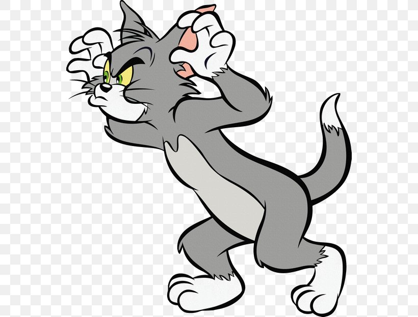Tom Cat Tom And Jerry Poster Drawing Cartoon, PNG, 560x623px, Tom Cat, Animal Figure, Art, Artwork, Black Download Free