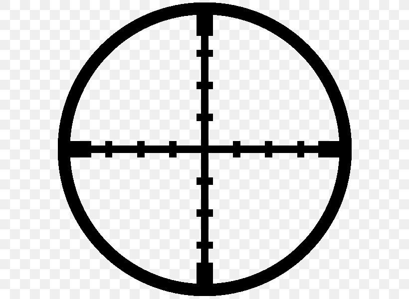 Reticle Telescopic Sight Sticker Clip Art, PNG, 600x600px, Reticle, Black And White, Decal, Image File Formats, Logo Download Free