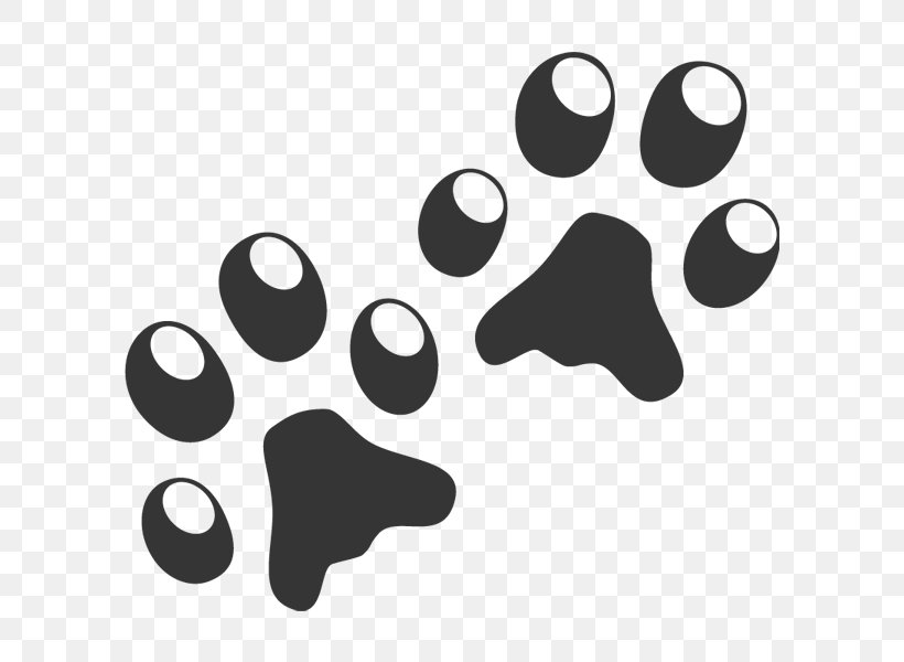 Cat Dog Paw Clip Art, PNG, 600x600px, Cat, Black, Black And White, Cartoon, Dog Download Free