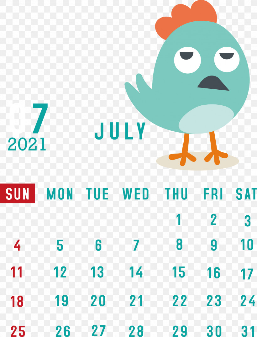 July 2021 Calendar July Calendar 2021 Calendar, PNG, 2288x3000px, 2019, 2021 Calendar, July Calendar, Aztec Calendar, Calendar Date Download Free