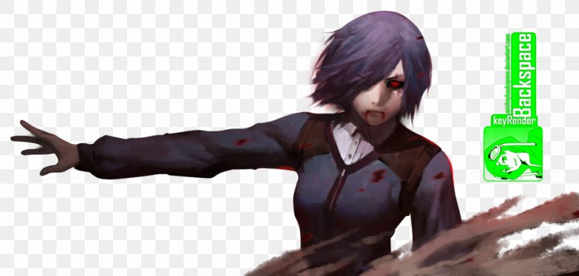 Tokyo Ghoul Rendering Character, PNG, 1024x489px, Watercolor, Cartoon, Flower, Frame, Heart Download Free