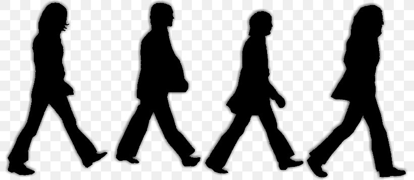 Abbey Road The Beatles Silhouette Help!, PNG, 799x357px, Abbey Road, Arm, Art, Beatles, Black And White Download Free