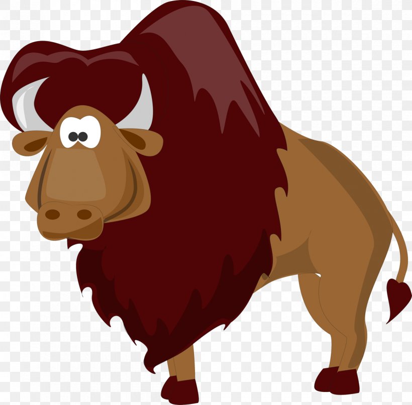 American Bison Muskox Cartoon Clip Art, PNG, 1200x1180px, American Bison, Animation, Bison, Bull, Carnivoran Download Free