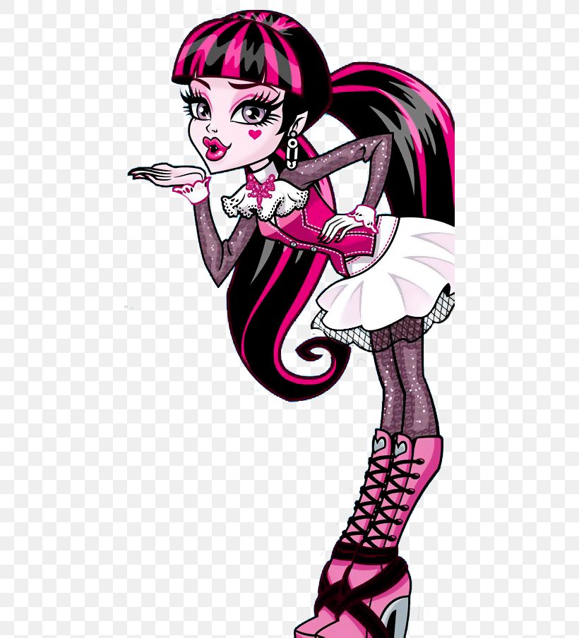 Monster High: Ghoul Spirit Monster High Exchange Draculaura Monster High Clawdeen Wolf Doll, PNG, 468x904px, Watercolor, Cartoon, Flower, Frame, Heart Download Free