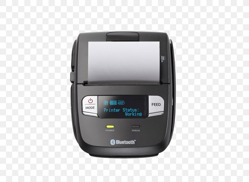 Thermal Printing Label Printer Point Of Sale Star Micronics SM-L200, PNG, 595x600px, Thermal Printing, Bluetooth Low Energy, Dots Per Inch, Electronic Device, Electronics Download Free