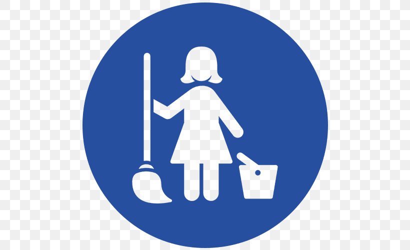 Adam's Inn Business Cleaning Service Domestic Worker, PNG, 500x500px, Business, Accellion, Area, Blue, Brand Download Free